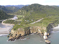 View Paparoa Park Motels from the air